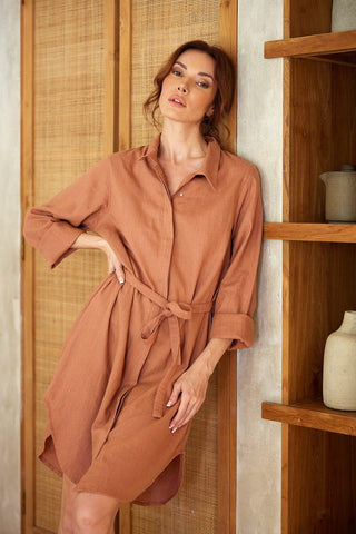 Sophia shirt dress