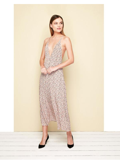 Chic Floral Maxi Dress