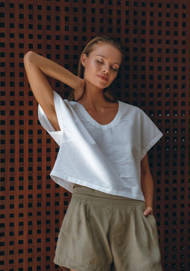  Tailored Linen Shorts and Edith Shorts