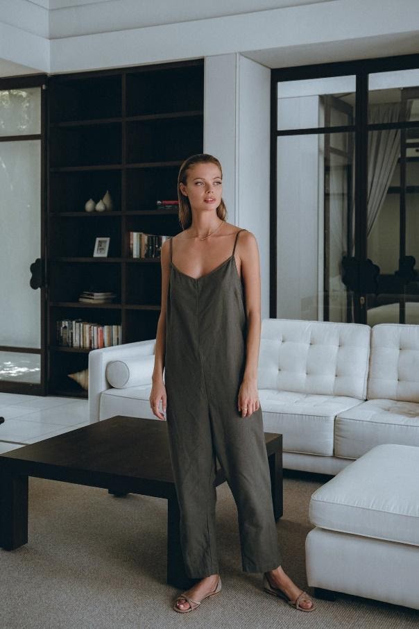  Linen Jumpsuit