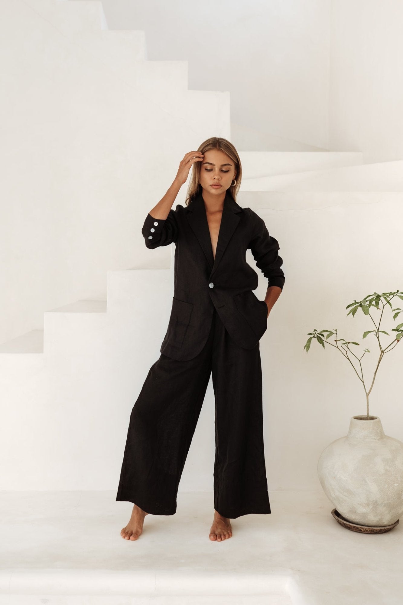 Linen Blazer