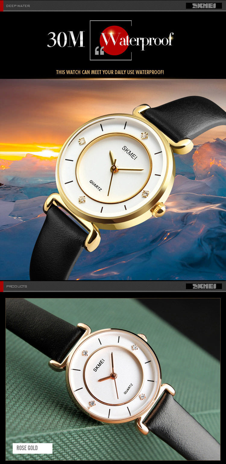 SKMEI 1330 Ultra-thin Watch