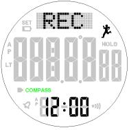 Historical Record Query Mode of compass watch skmei 1354