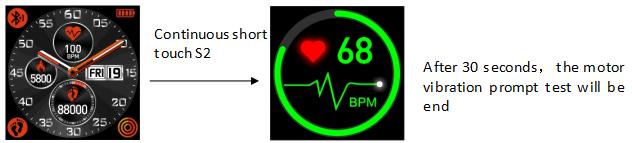 How to detect heart rate with bluetooth watch SKMEI 1525