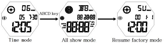 How to set chronograph on digital watch SKMEI 1583