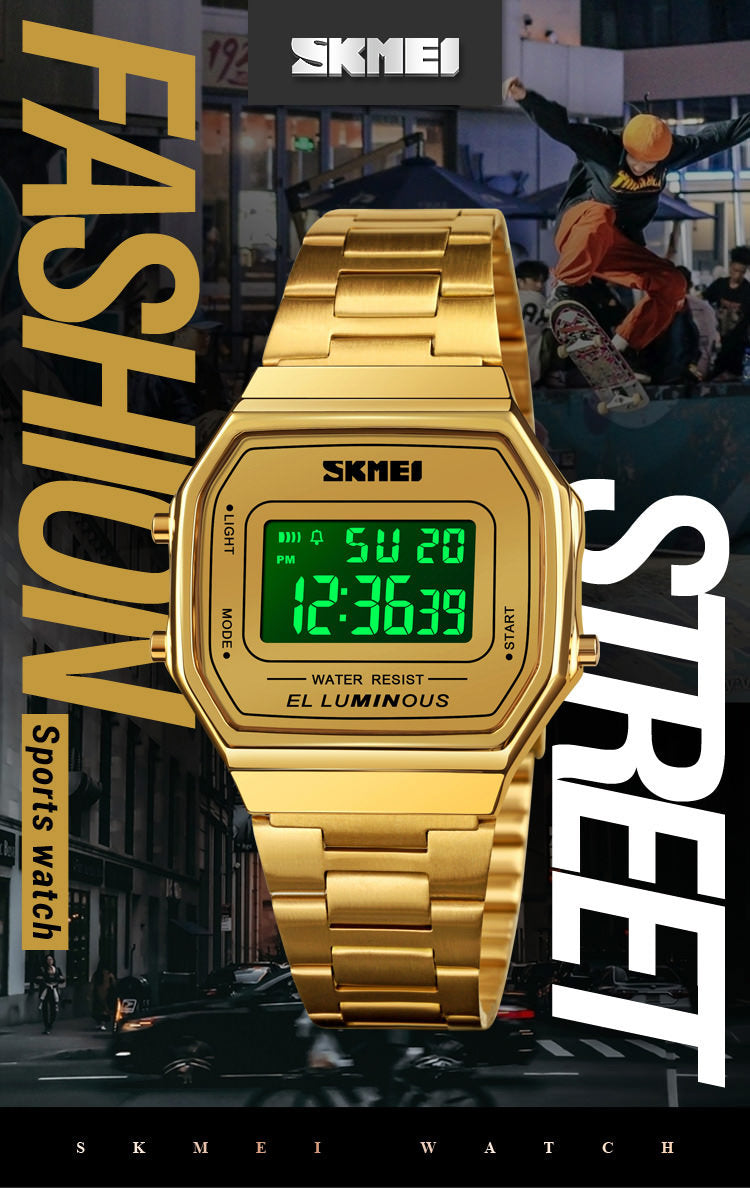 SKMEI 1647 Branded Mens Casual Watch IP68