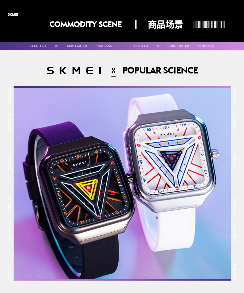 SKMEI Evolution 7103 Ultra Thin Square Watch 7mm