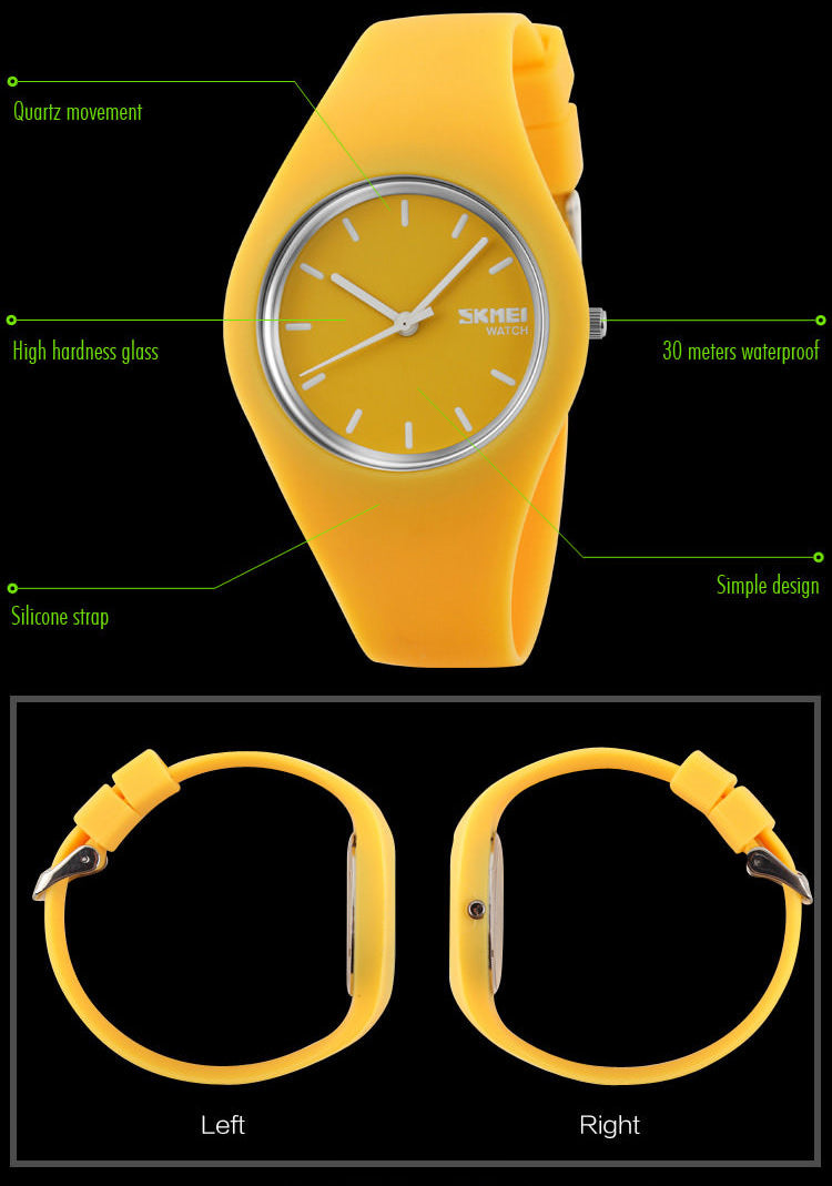 SKMEI 9068 Fashion Casual Quartz Watch