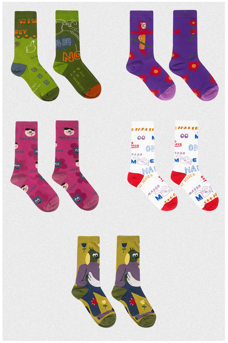 Himiyako Japanese Anime Personalised Socks DMH904