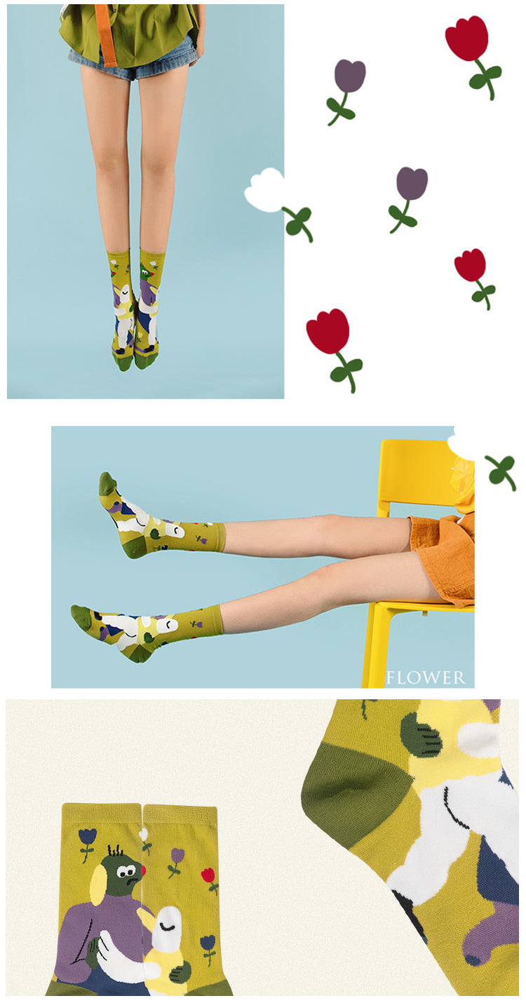 Himiyako Japanese Anime Personalised Socks DMH904