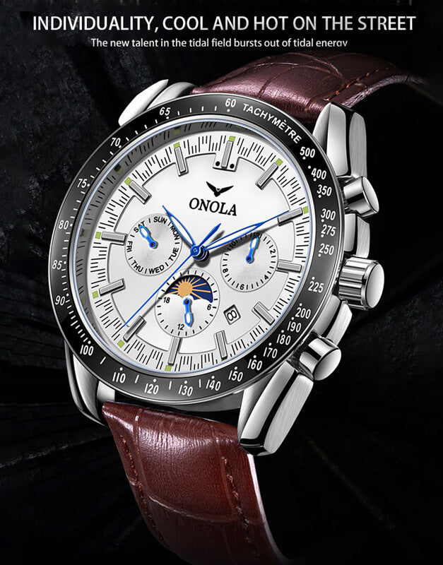 ONOLA6835 Montre automatique chronographe de luxe