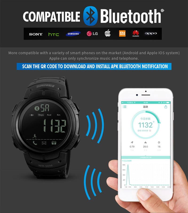 SKMEI 1301 Smart Sport Watch