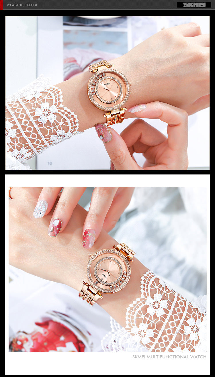 Relojes de diamantes SKMEI 1740 para mujer