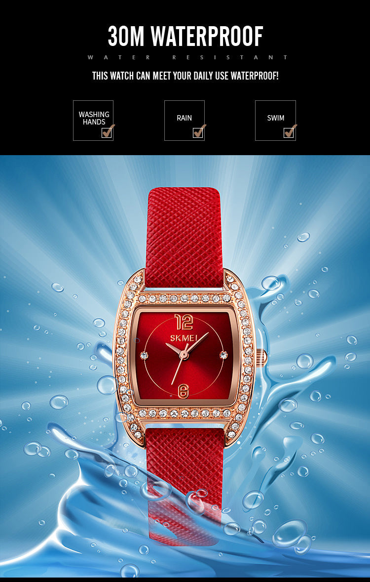 SKMEI 1770 Relojes de diamantes para mujer