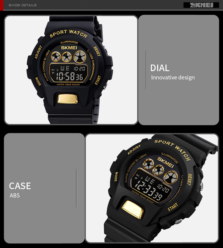 Reloj deportivo digital luminoso SKMEI 1775