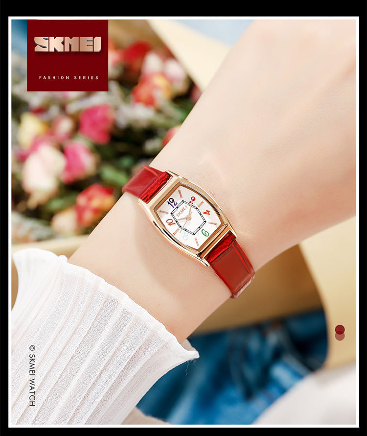 SKMEI 1781 Wine Barrel Watch for Women