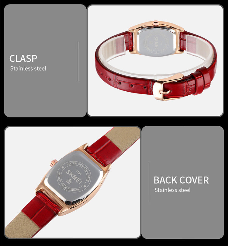 SKMEI 1781 Wine Barrel Watch for Women