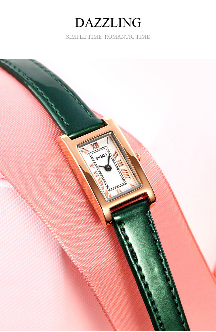 SKMEI 1783 Relojes de pulsera vintage para muñecas pequeñas de mujer IP67