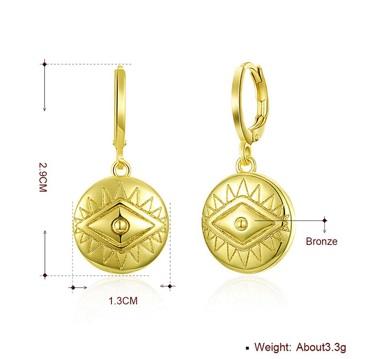 SKMEI LKN012 Evil Eye Earring