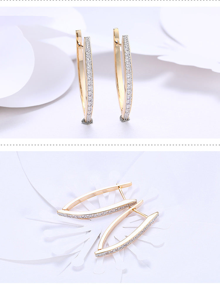 SKMEI LKN015 Geometric Earrings Hoop