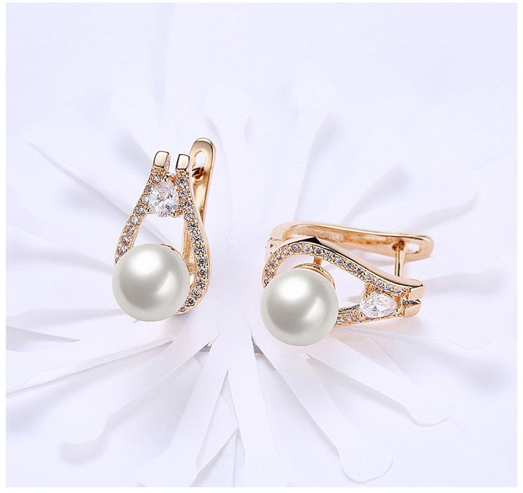 Pendientes de perlas SKMEI LKN026