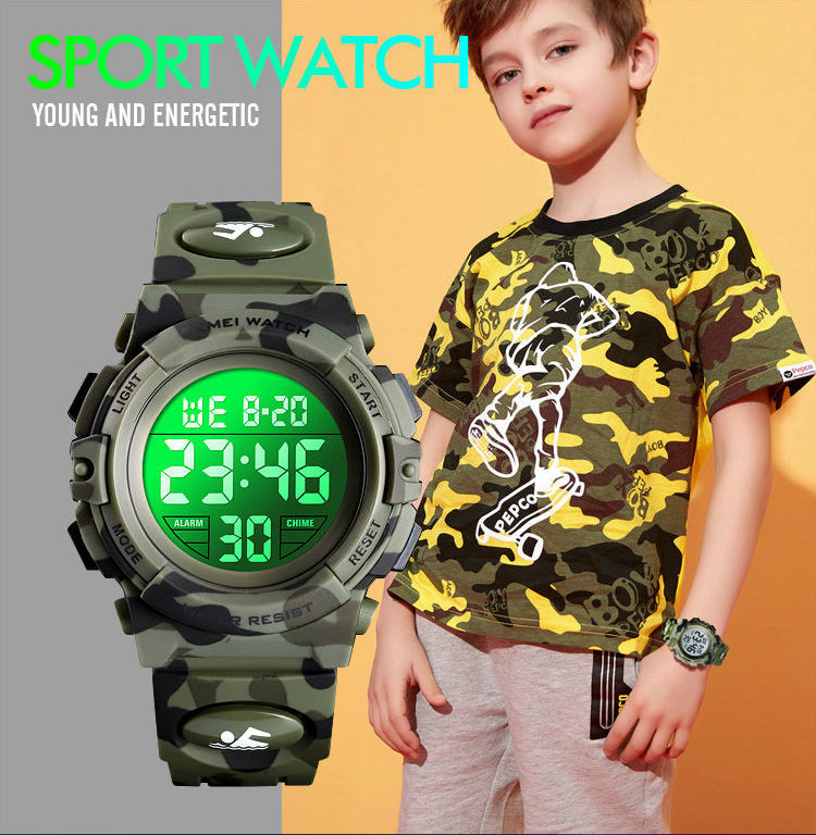 SKMEI 1548 Montres de sport pour enfants, montre pour filles, montre pour garçons