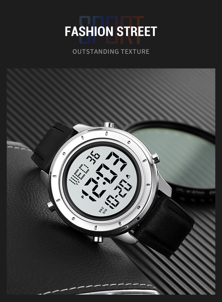 SKMEI Stylish Simple Watch w/ Layered Case