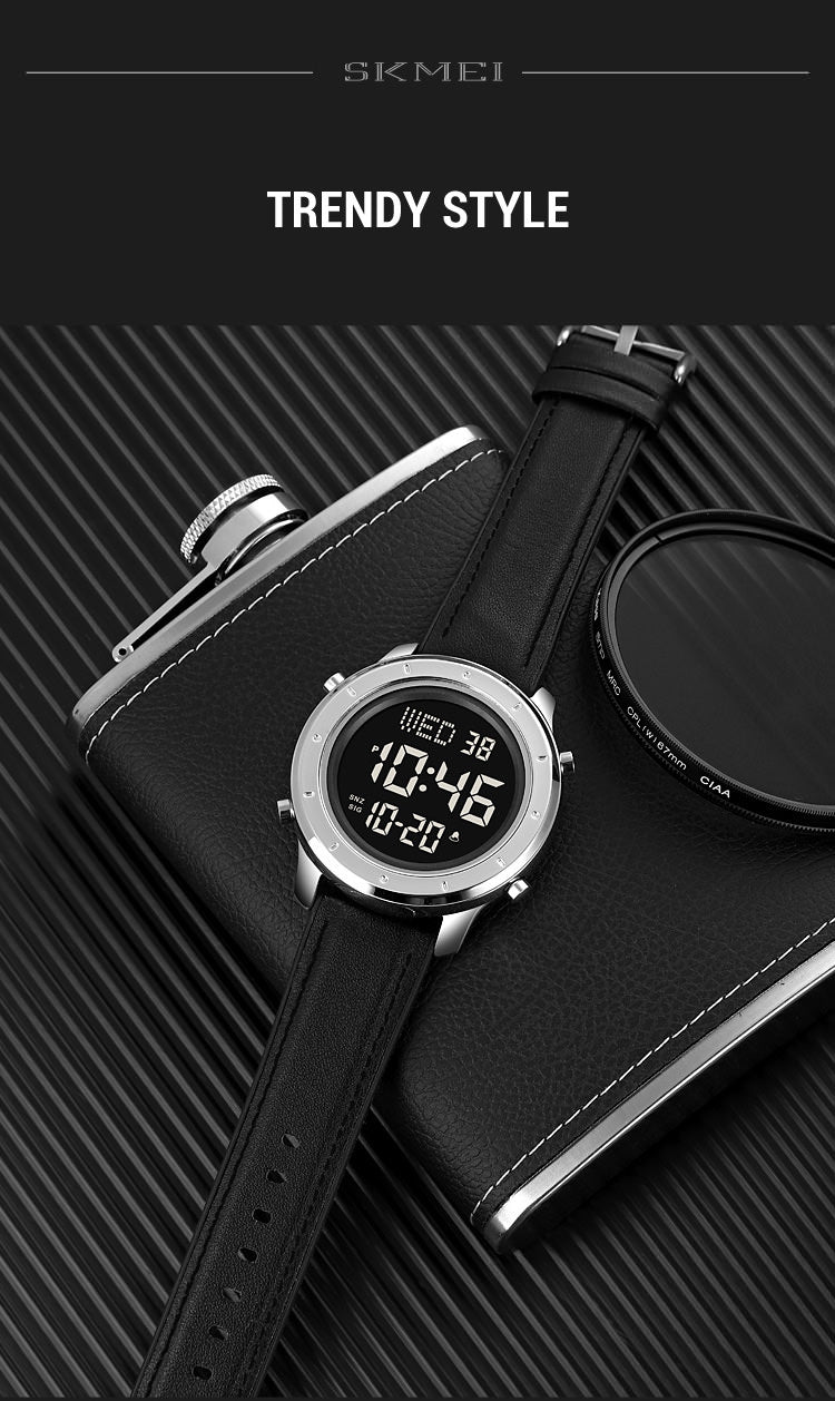 SKMEI Stylish Simple Watch w/ Layered Case