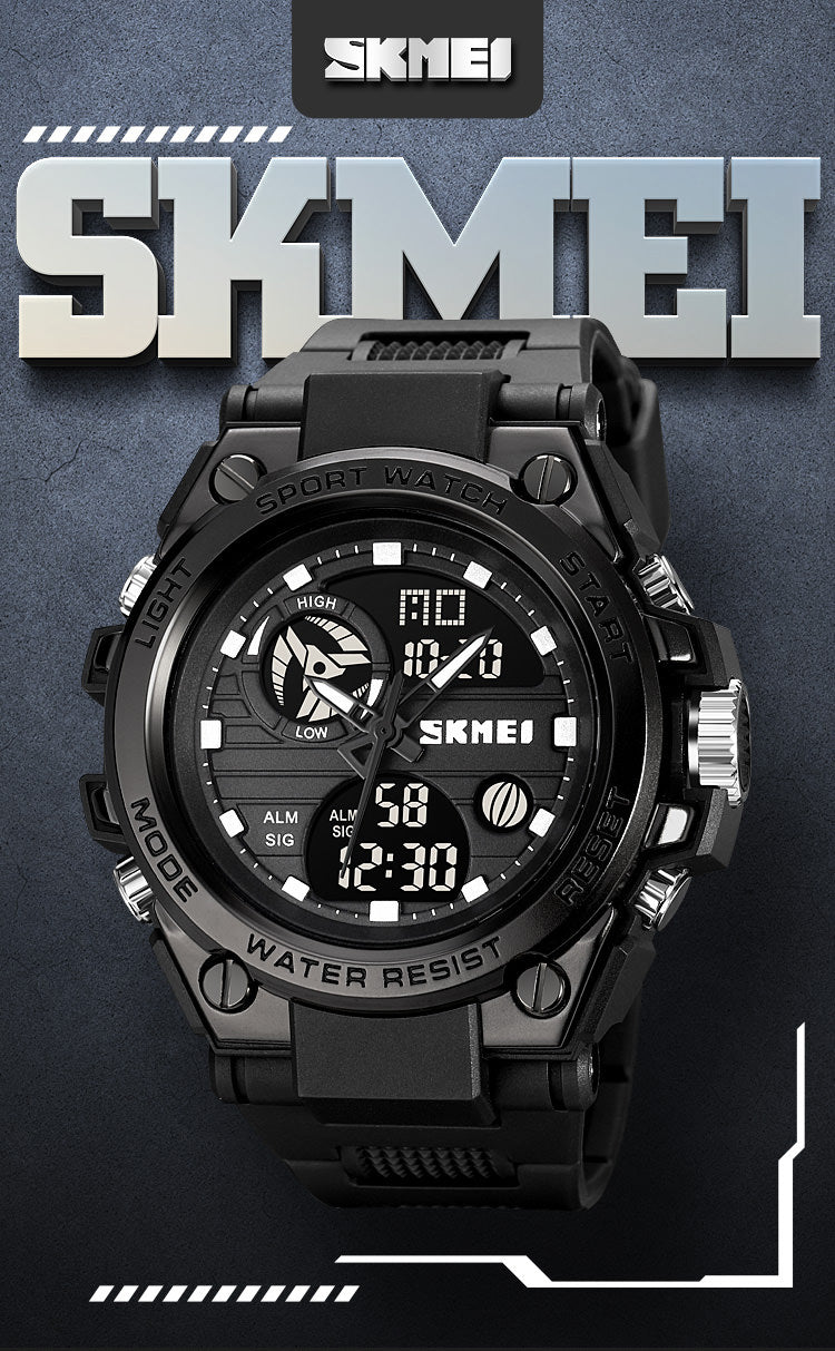 SKMEI 2031 Analog Digital Watch 50m Waterproof Sports Watch for Men