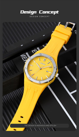 SKMEI 9299 Silicone Strap Casual Watch for Women