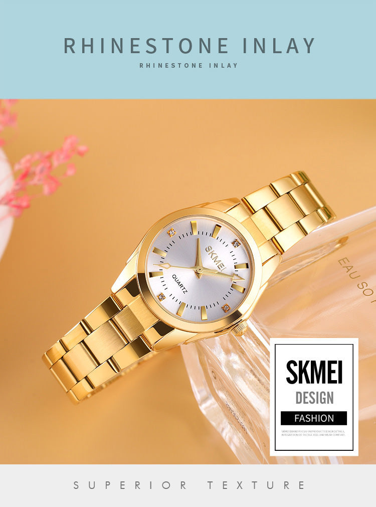 SKMEI 1620 Relojes románticos de cuarzo para mujer