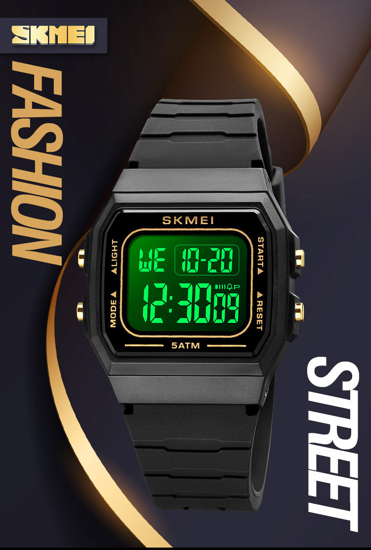 SKMEI 1683 38mm Small Square Watch