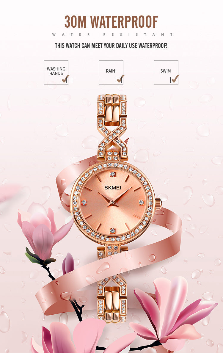 SKMEI 1738 Montres de marque pour femmes