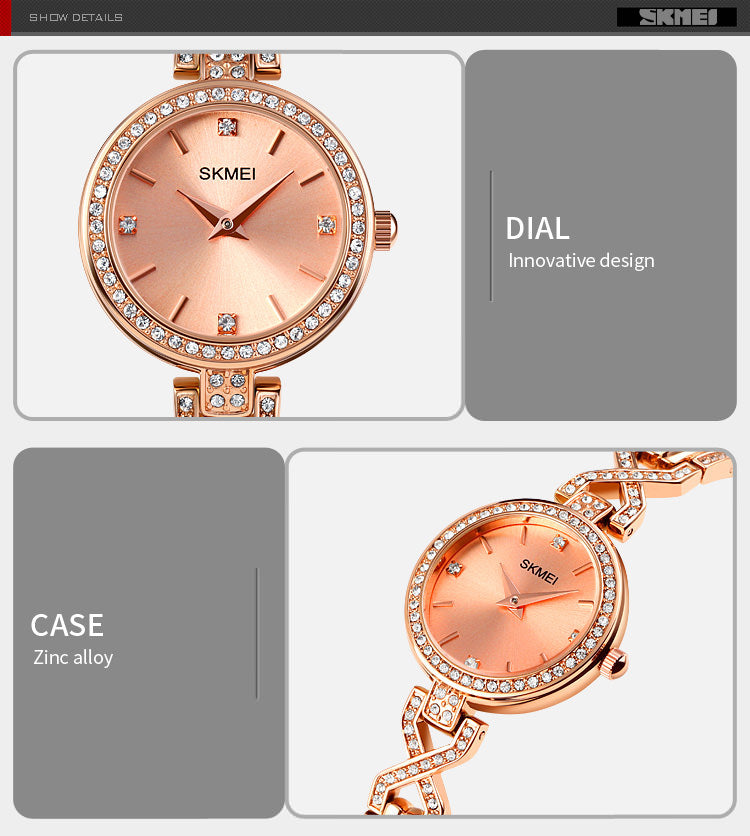 SKMEI 1738 Branded Watches for Women
