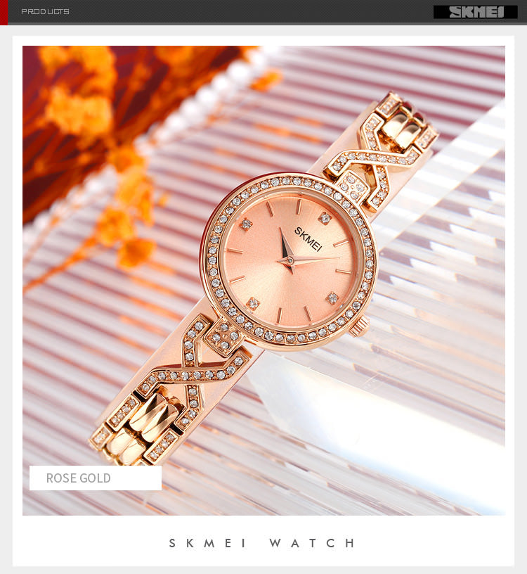 SKMEI 1738 Montres de marque pour femmes