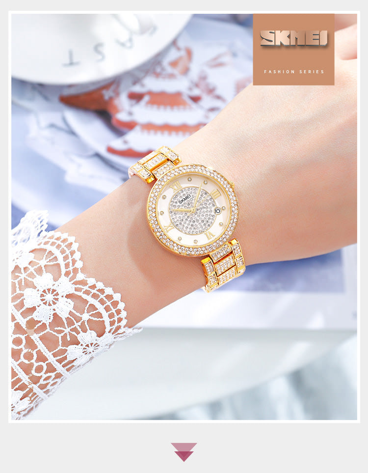SKMEI 1739 Luxury Wedding Watch for Girls