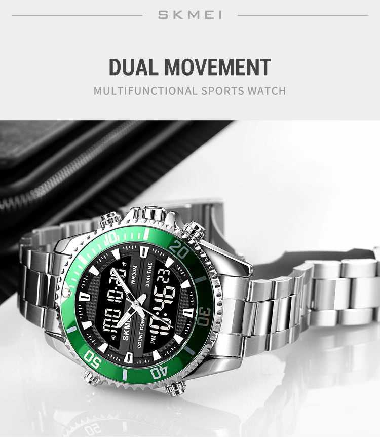 SKMEI 1850 Multifunction Analog Digital Watch for Men