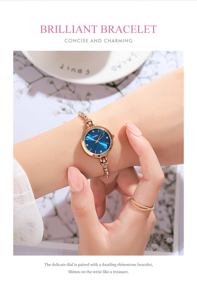 Reloj de pulsera analógico digital SKMEI 1854 para mujer