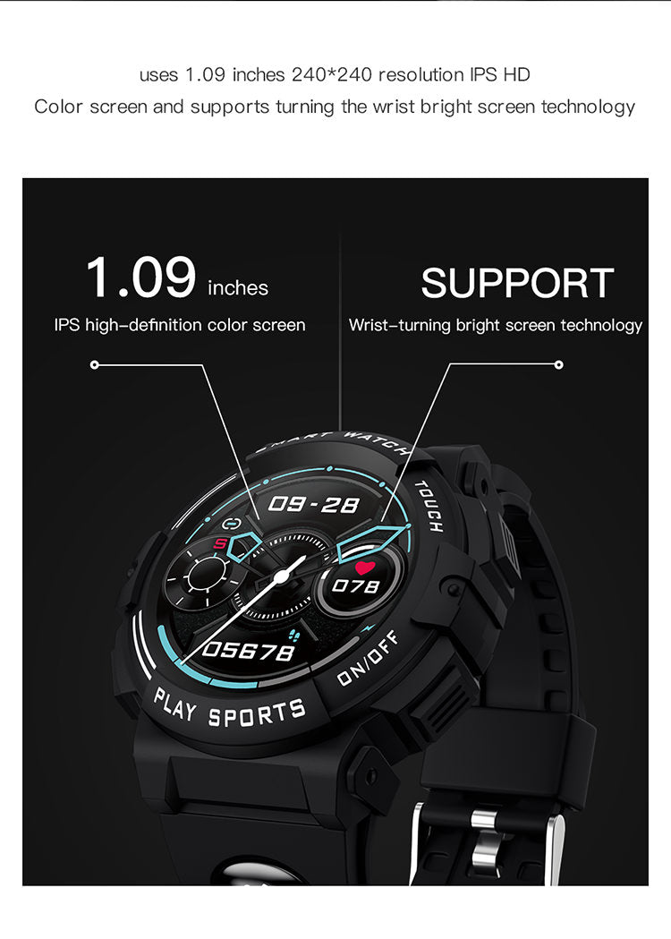 Reloj inteligente resistente SKMEI W51 con rastreador de modo multideportivo