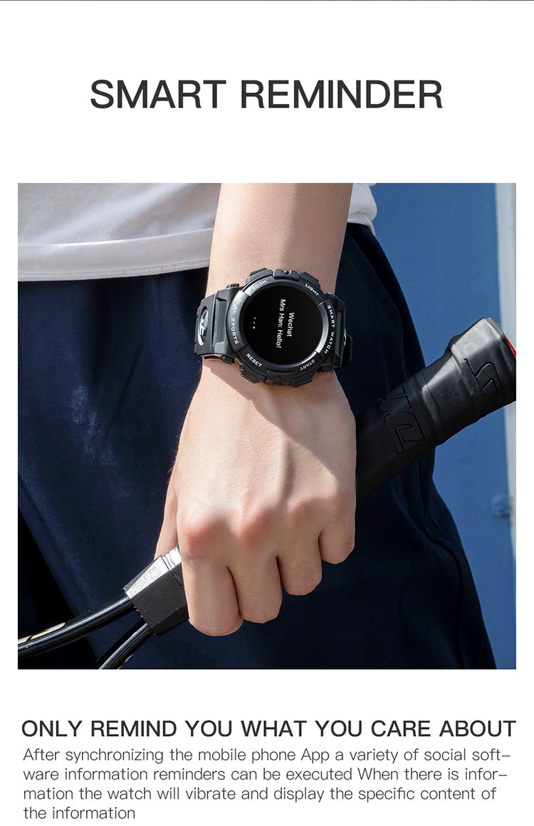 Reloj inteligente resistente SKMEI W51 con rastreador de modo multideportivo