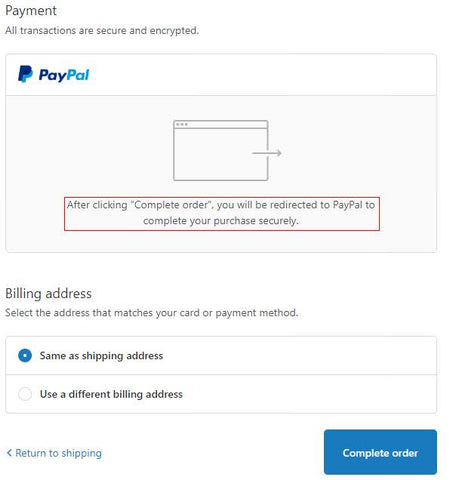 Payer avec PayPal