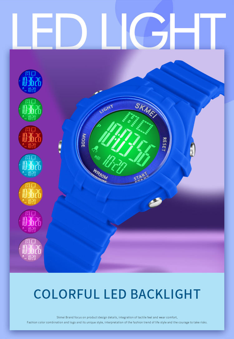 SKMEI 1716 Relojes digitales para niños para niñas y niños