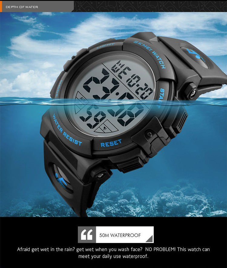 SKMEI 1258 Digital Sport Watch