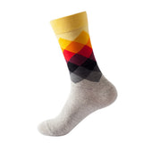 Mox JT Geometric Elements Cotton Cute Socks for Autumn and Winter