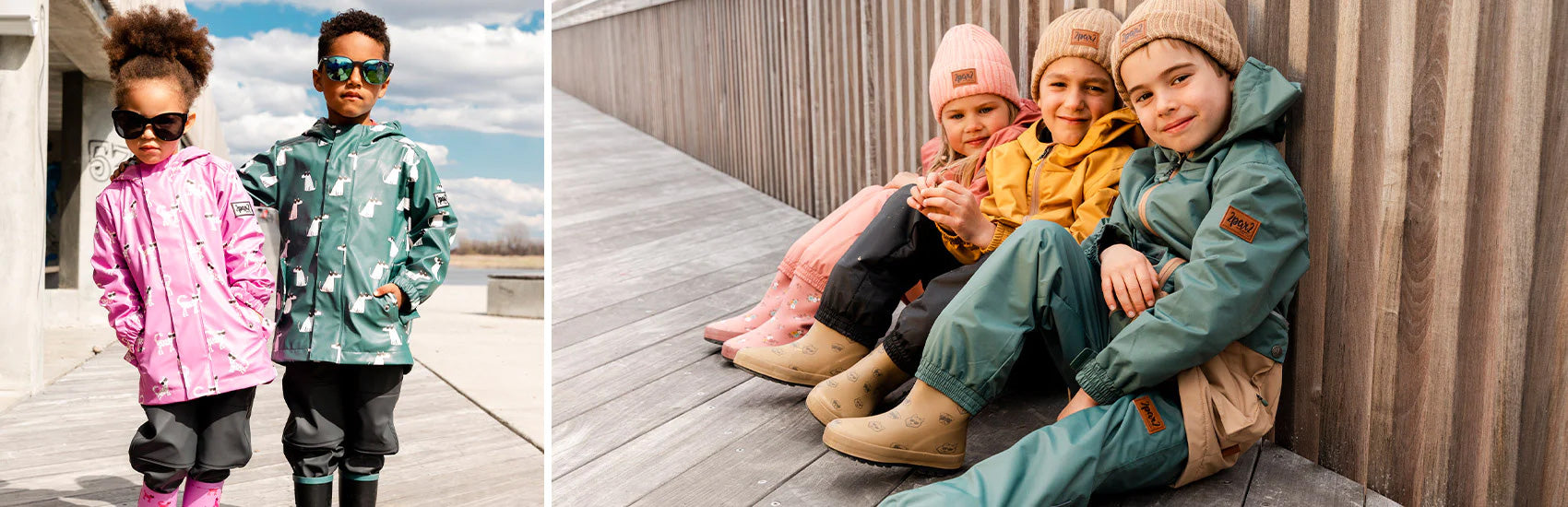 Habit de printemps et de pluie pour enfant et bébé