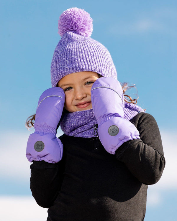 Enfants hiver coupe-vent chapeau, Unisexe enfants polaire cagoule casquette  de ski couvrant épais cou chauffe-cou