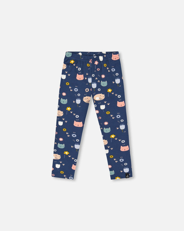 Joules GRUFFALO LIVELY LEGGINGS 2 Pair Knitted Leggings- Navy Gruffalo:  12-24 months - Hopskotch - Gifts and Childrens Wear