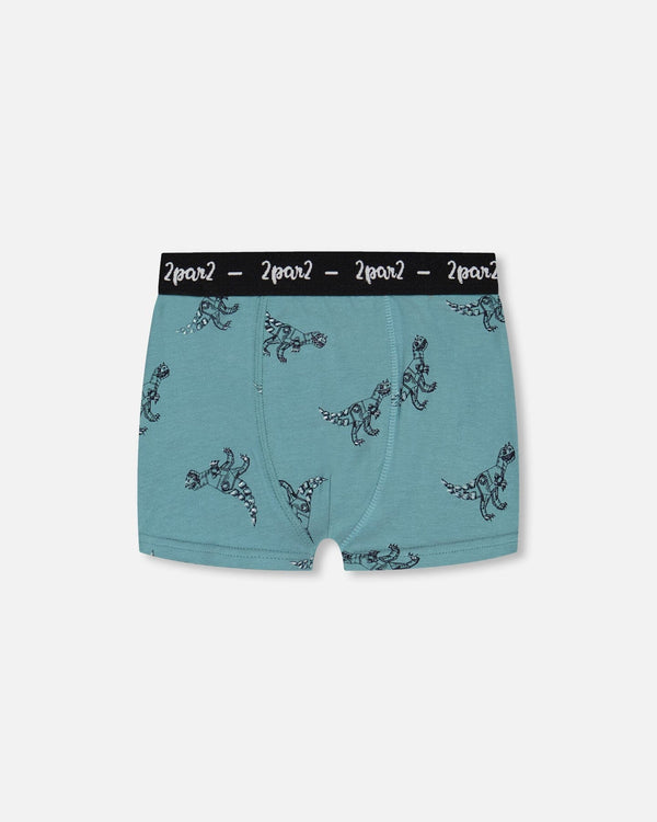  Boys Boxer Briefs Shorts Cotton Dinosaur Shark Baby