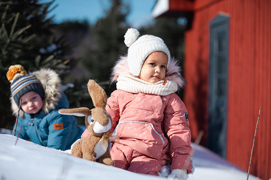 Bébé protection contre le soleil hiver