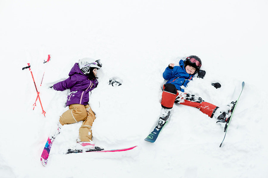 Conseils d'initiation au ski petits